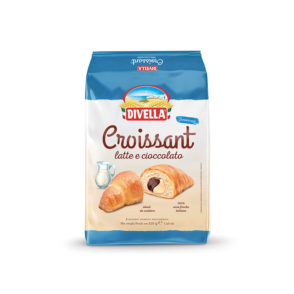 Croissant bigusto Latte e Cioccolato 5 pezzi