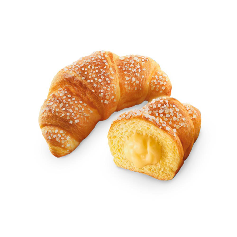 Croissant con Crema Pasticcera 6 pezzi