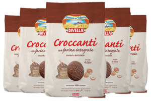 Biscotti Croccanti Integrali con Cacao e Nocciole