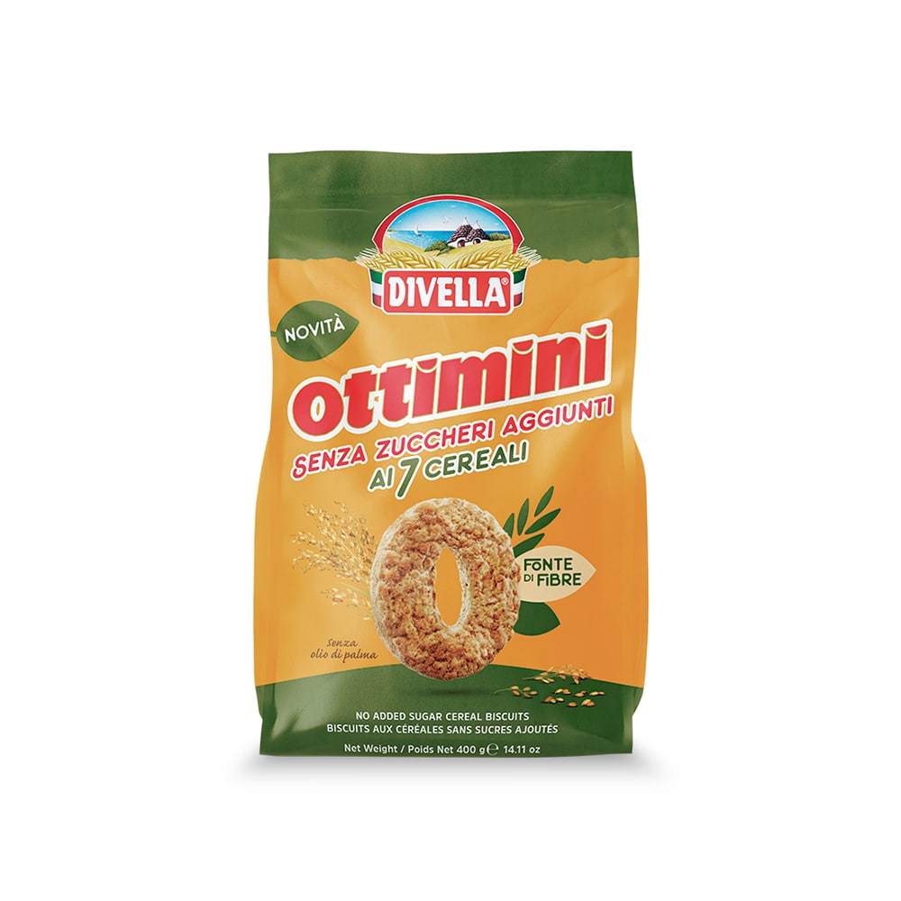 Ottimini ai 7 cereali senza zuccheri aggiunti